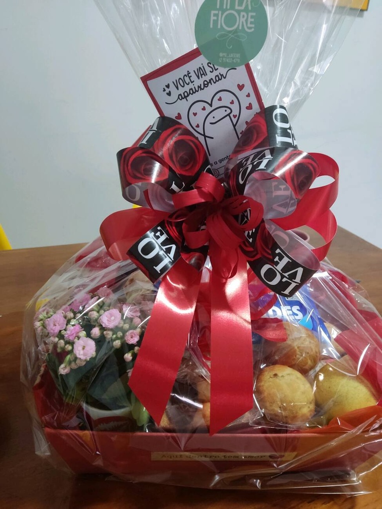 Cesta de café Com Amor